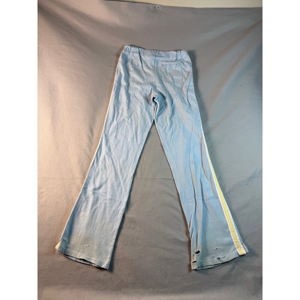 Vintage Y2K Aeropostale Sweatpants Womens S Blue Flare 02 Rhinestone Loungewear - Picture 2 of 7